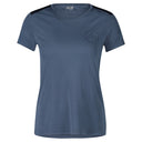 Scott W ENDURANCE TECH S/SL SHIRT - Metal Blue - Dark Blue XS Oberbekleidung - PeakStyle