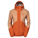 Scott W EXPLORAIR LIGHT DRYO 2.5L JACKET - Braze Orange - Rose Beige XS Regenjacken - PeakStyle