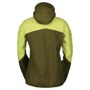 Scott W EXPLORAIR LIGHT DRYO 2.5L JACKET - Fir Green - Bitter Yellow XS Regenjacken - PeakStyle