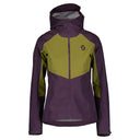 Scott W EXPLORAIR LIGHT DRYO 3L JACKET - Dark Purple - Mud Green XS Regenjacken - PeakStyle