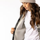 Scott W FLANNEL LS SHIRT - Dust Grey - Black XS Oberbekleidung - PeakStyle