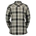 Scott W FLANNEL LS SHIRT - Dust Grey - Black XS Oberbekleidung - PeakStyle