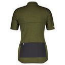 Scott W GRAVEL MERINO S/SL SHIRT - Fir Green - Bitter Yellow XS Oberbekleidung - PeakStyle