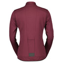 Scott W GRAVEL WARM MERINO L/SL - Wild Red XS Oberbekleidung - PeakStyle