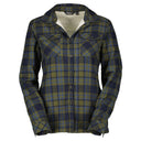 Scott W HERITAGE PILE SHIRT - Fir Green - Wild Red XS Oberbekleidung - PeakStyle