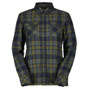 Scott W HERITAGE PILE SHIRT - Fir Green - Wild Red XS Oberbekleidung - PeakStyle