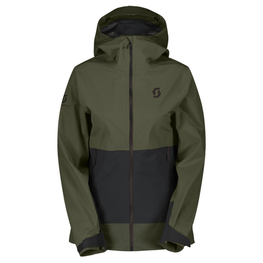 Scott W DRYO PRO 2.5L JACKET in Douglas Green – Front View