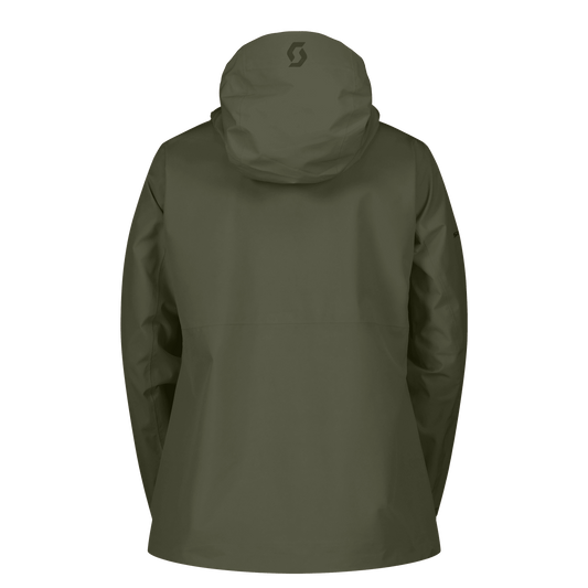 Scott W DRYO PRO 2.5L JACKET in Douglas Green – Back View