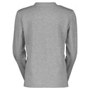 Scott W TECH L/SL CREWNECK - Grey Melange XS Oberbekleidung - PeakStyle