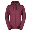 Scott W TECH WARM ZIP HOODY - Wild Red XS Hoodies - PeakStyle