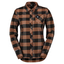 Scott W TRAIL FLOW CHECK L/SL SHIRT - Rose Beige - Black XS Oberbekleidung - PeakStyle