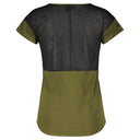 Scott W TRAIL FLOW DRI S/SL SHIRT - Fir Green - Black XS Oberbekleidung - PeakStyle