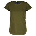 Scott W TRAIL FLOW DRI S/SL SHIRT - Fir Green - Black XS Oberbekleidung - PeakStyle