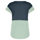 Scott W TRAIL FLOW DRI S/SL SHIRT - Fresh Green - Metal Blue XS Oberbekleidung - PeakStyle