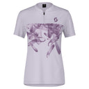Scott W TRAIL FLOW ZIP S/SL SHIRT - Misty Purple - Vivid Purple XS Oberbekleidung - PeakStyle