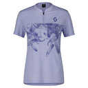 Scott W TRAIL FLOW ZIP S/SL SHIRT - Moon Blue - Dream Blue XS Oberbekleidung - PeakStyle