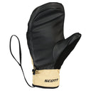 Scott W ULTIMATE HYBRID MITTEN - Cream Beige - Black XS Handschuhe - PeakStyle