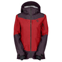 Scott W VERTIC RIPSTOP 3L JACKET - Rich Purple - Power Red XS Wintersportjacken - PeakStyle