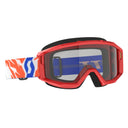 Scott YOUTH PRIMAL GOGGLE - Red - Clear One Size Brillen - PeakStyle