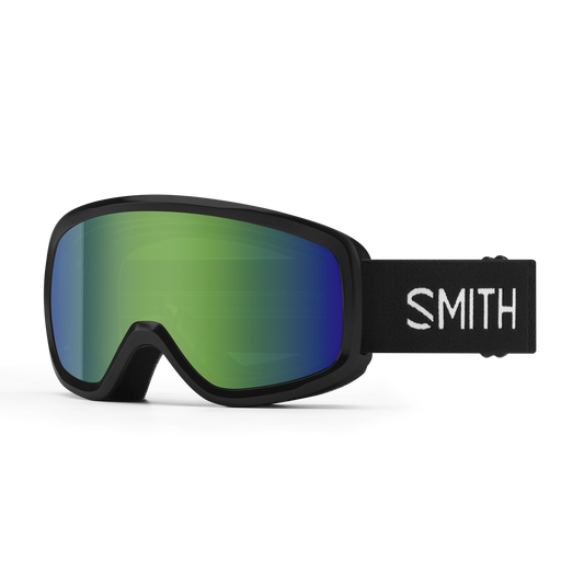 SMITH Snowday - Black - Green Sol-X Mirror (S3)