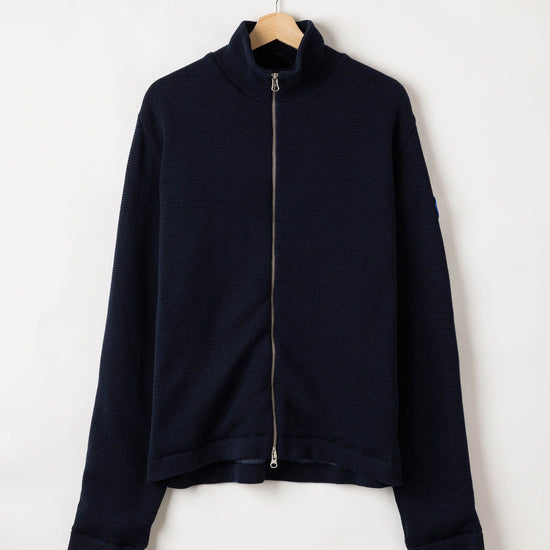 Albrekt Fullzip WP – Navy – Kleiderbügelaufnahme