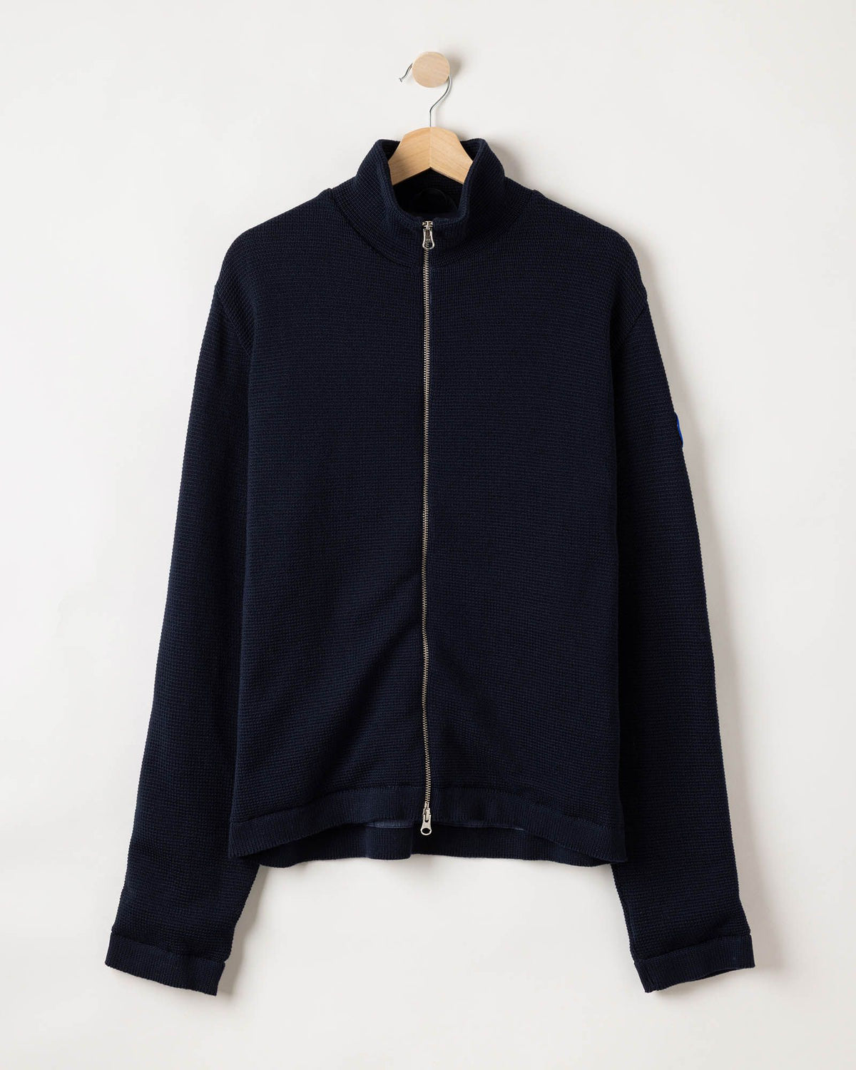 Albrekt Fullzip WP – Navy – Kleiderbügelaufnahme
