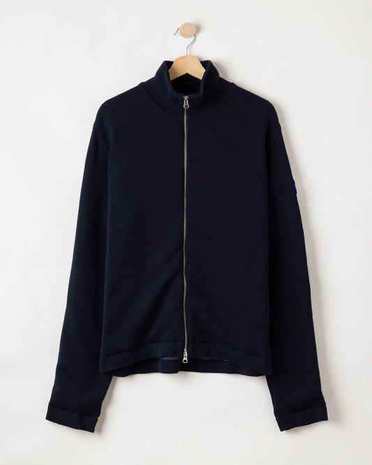 Albrekt Fullzip WP – Navy – Kleiderbügelaufnahme