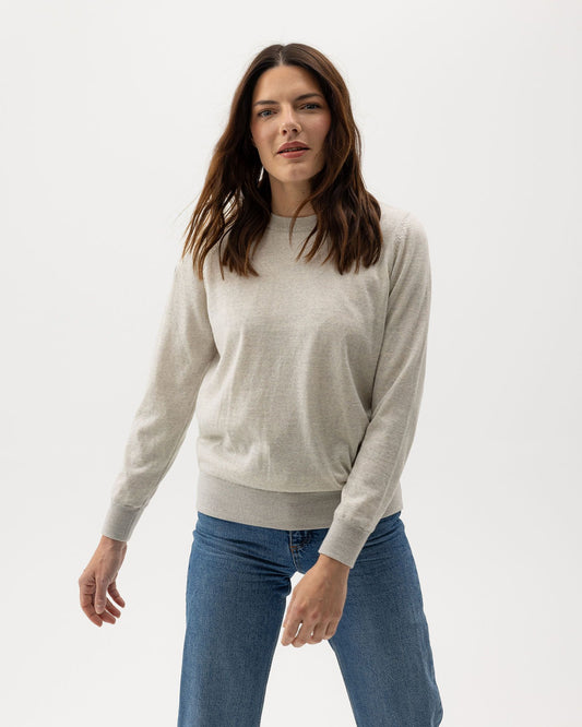 Nelly Crew WP – Light Grey Melange – Herstelleransicht