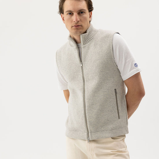 Fred Vest WP – Light Grey Melange – Herstelleransicht
