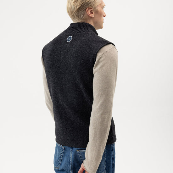 Fred Vest WP – Anthracite Melange – Herstelleransicht