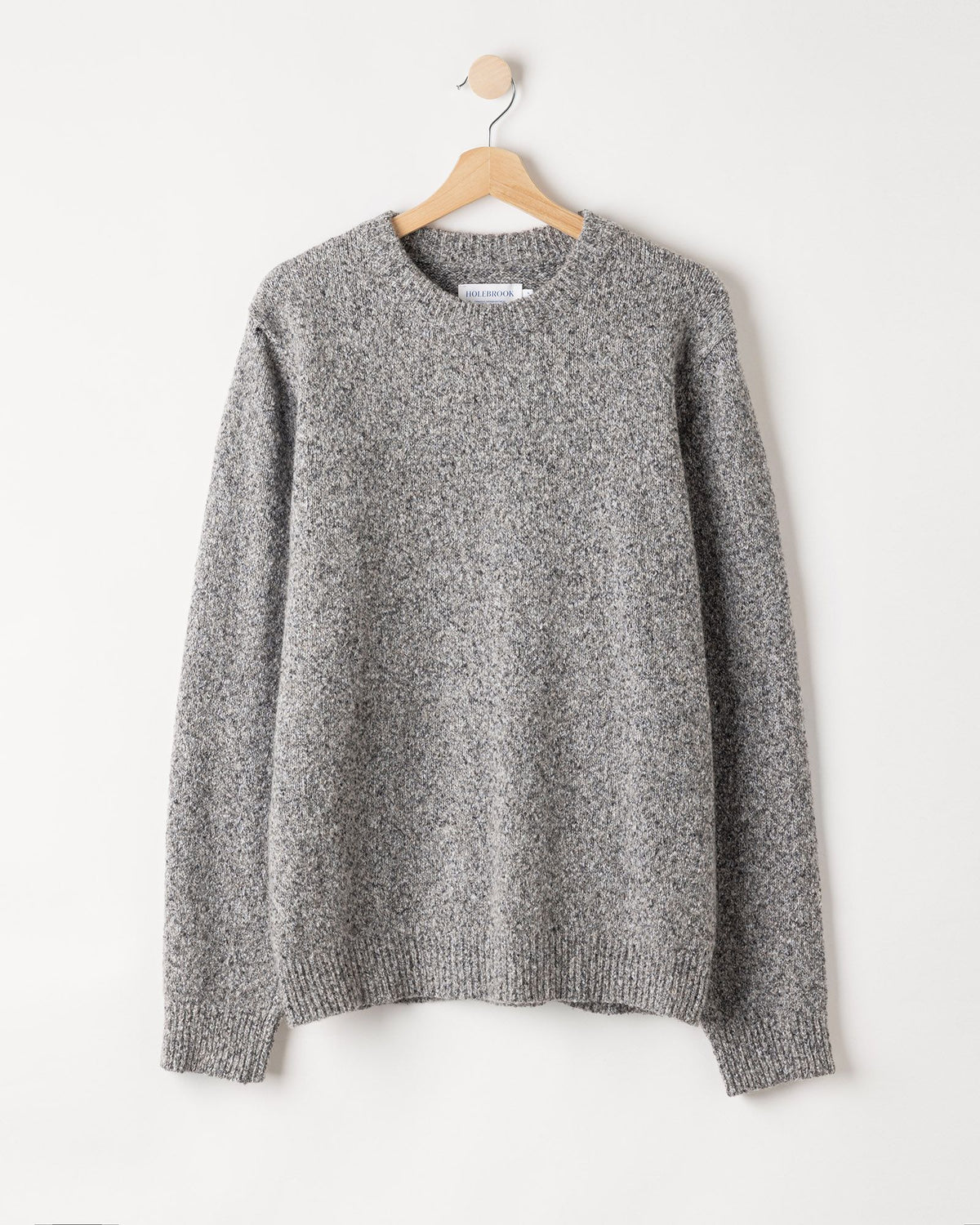 Liam Crew – Grey Melange– Kleiderbügelaufnahme