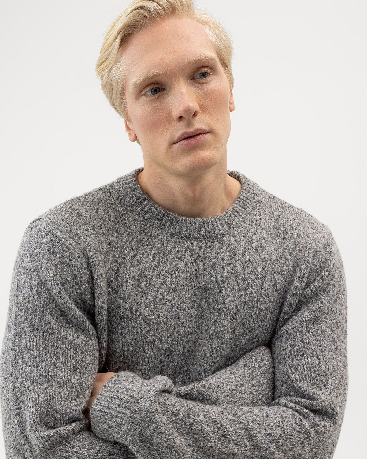 Liam Crew – Grey Melange– Herstelleransicht