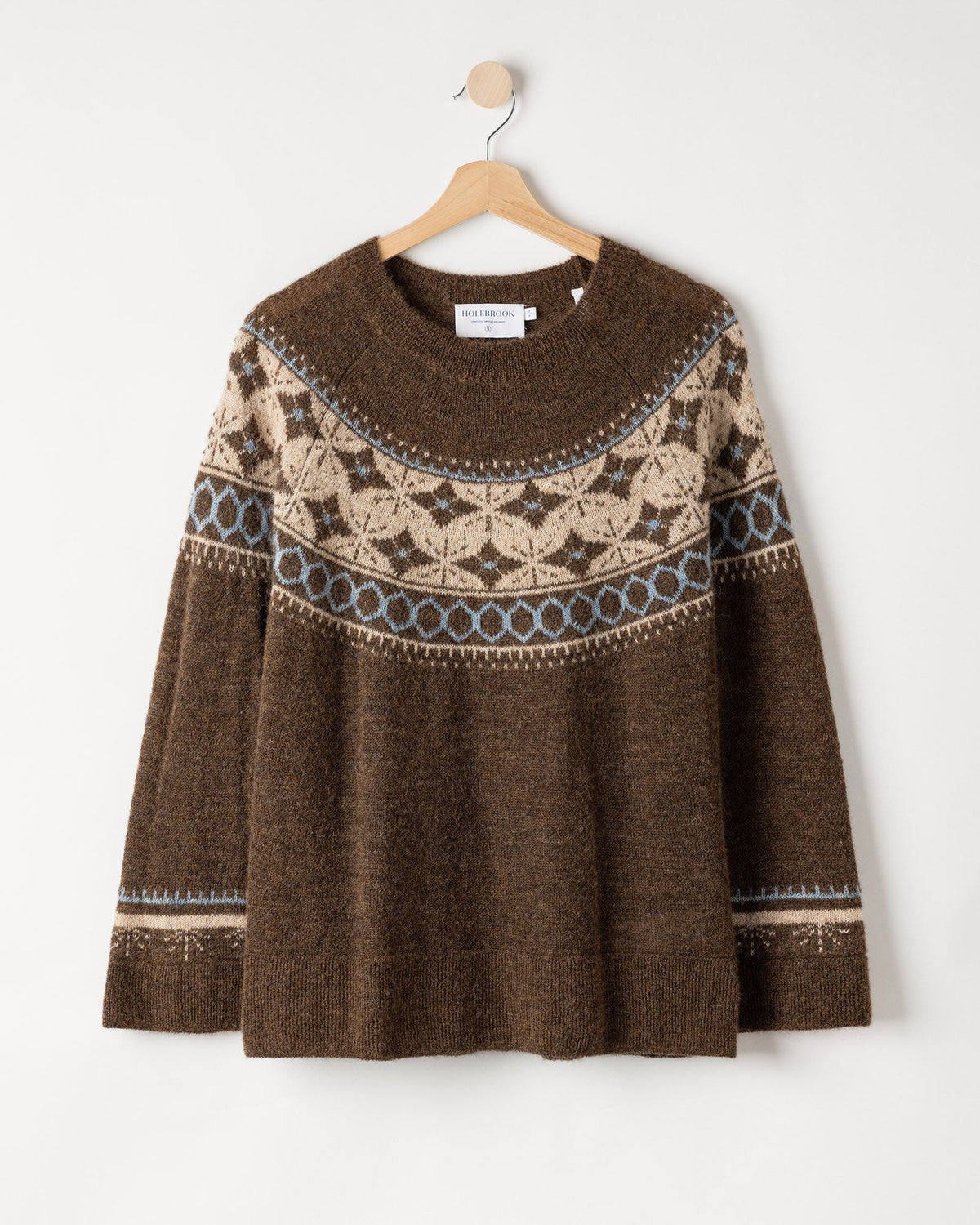 Gabriela Crew – Brown (Multicolor) – Kleiderbügelaufnahme