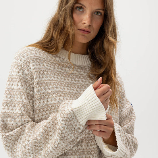 Augusta Crew WP – Off White-Khaki – Herstelleransicht