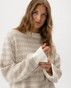 Augusta Crew WP – Off White-Khaki – Herstelleransicht