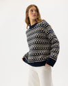 Augusta Crew WP – Navy-Oyster – Herstelleransicht