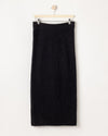 Tindra Skirt – Black – Kleiderbügelaufnahme